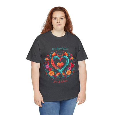 Love is infinite T-shirt, Love shirt, Heart shirt, Infinite shirt