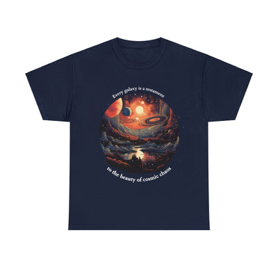 Cosmic Chaos Tee (White font)