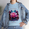 Bloom Like A Lotus Tee, Lotus T-shirt, Flower shirt,