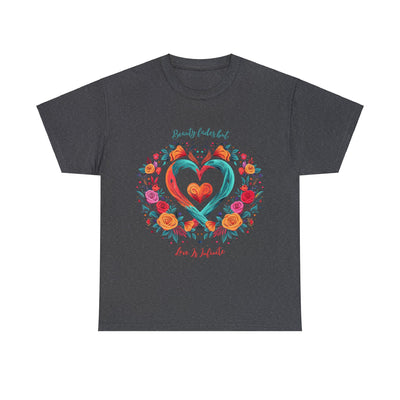 Love is infinite T-shirt, Love shirt, Heart shirt, Infinite shirt