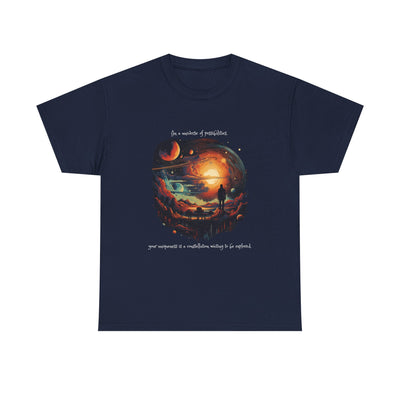 Cosmic Odyssey Tee (White font)