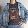 Hearts and roses Shirt, Heart shirt, roses shirt