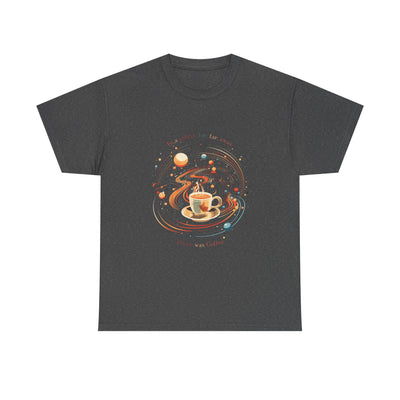Galactic coffee shirt, graphic T-shirt, galaxy T-shirt, Coffee Shirt