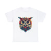 Vivid Owl Feather shirt, Owl Shirt, Graphic Tee