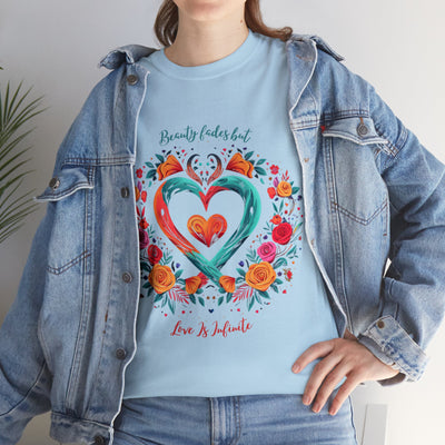 Love is infinite T-shirt, Love shirt, Heart shirt, Infinite shirt