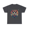 Vivid Owl Feather shirt, Owl Shirt, Graphic Tee