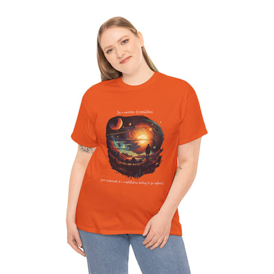 Cosmic Odyssey Tee (White font)