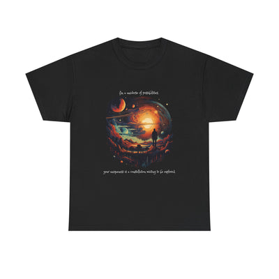 Cosmic Odyssey Tee (White font)