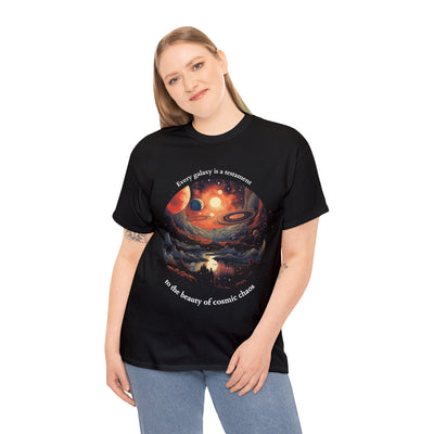 Cosmic Chaos Tee (White font)