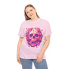 Skull and Roses Tee, Graphic Tee, Roses T-shirt,