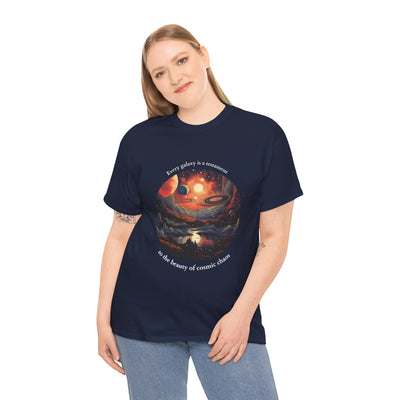 Cosmic Chaos Tee (White font)