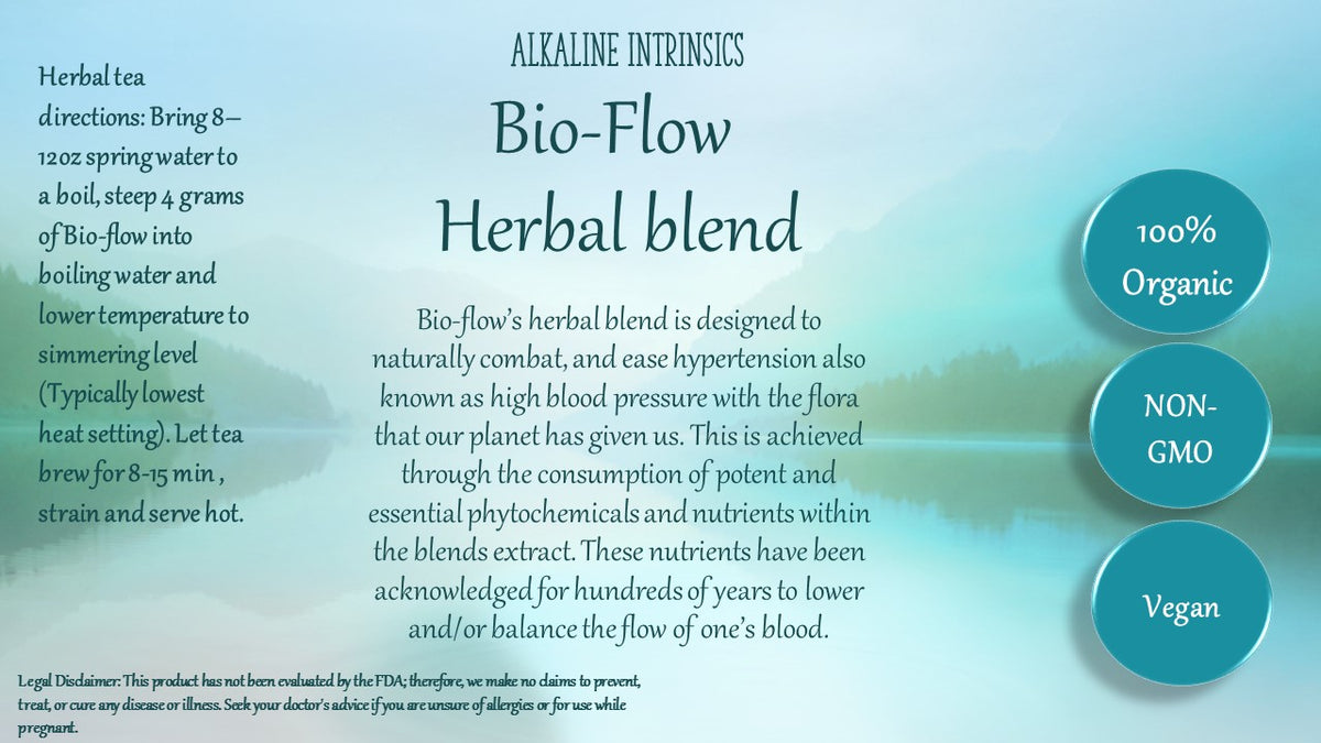Bio Flow Code Bio-Flow Herbal Blend - Alkaline Intrinsics