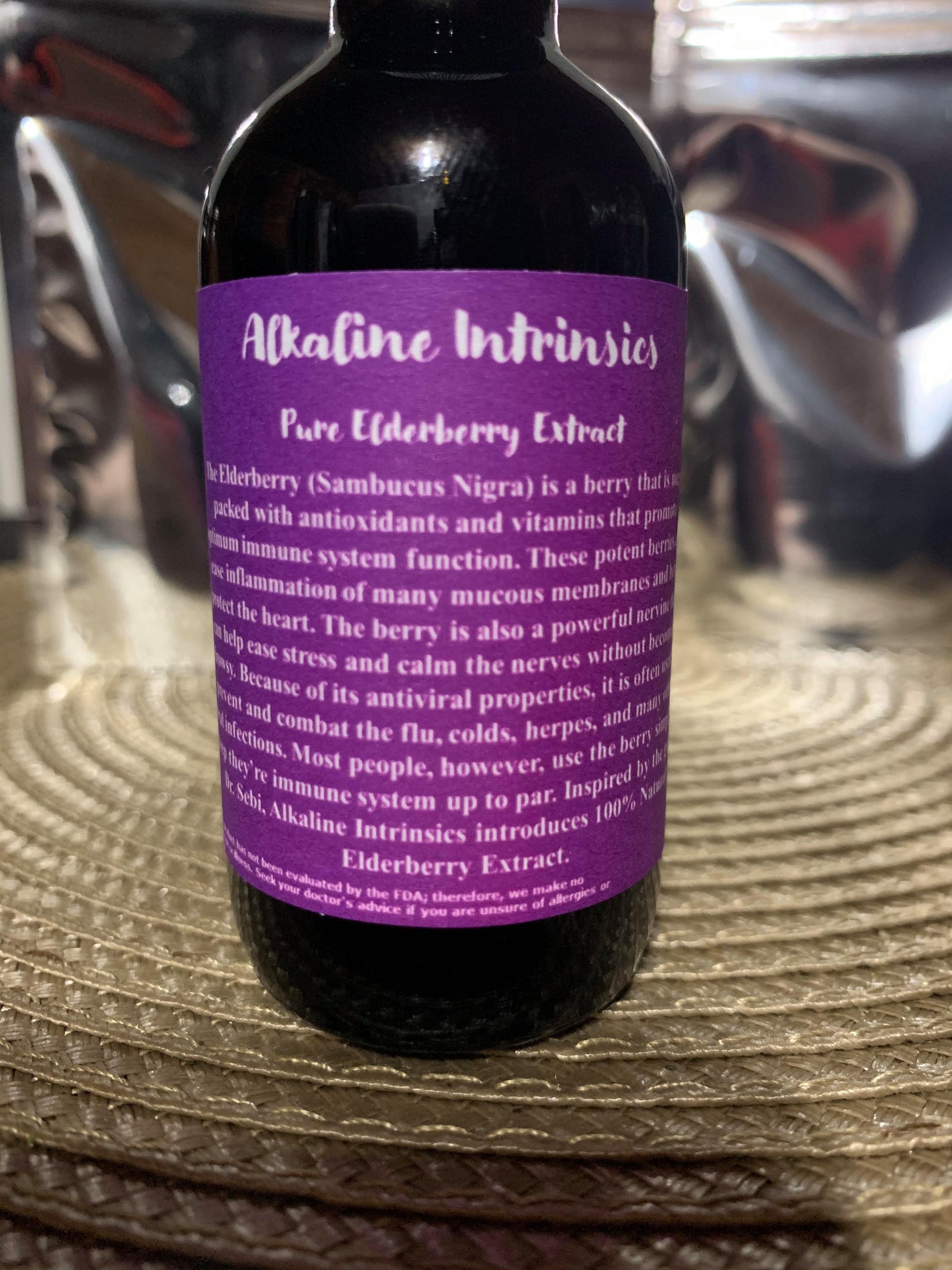 Organic Elderberry Extract 2OZ